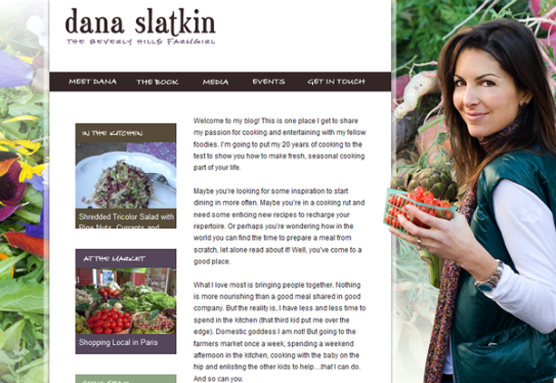 Blog Review: DanaSlatkin.com – Product Promotion and Community Engagement