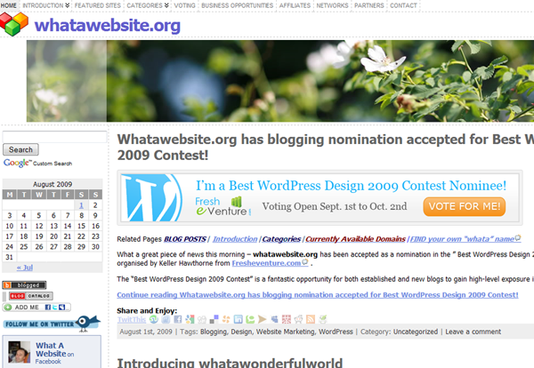 Blog Review: WhataWebsite.org – Blog Promotion 101